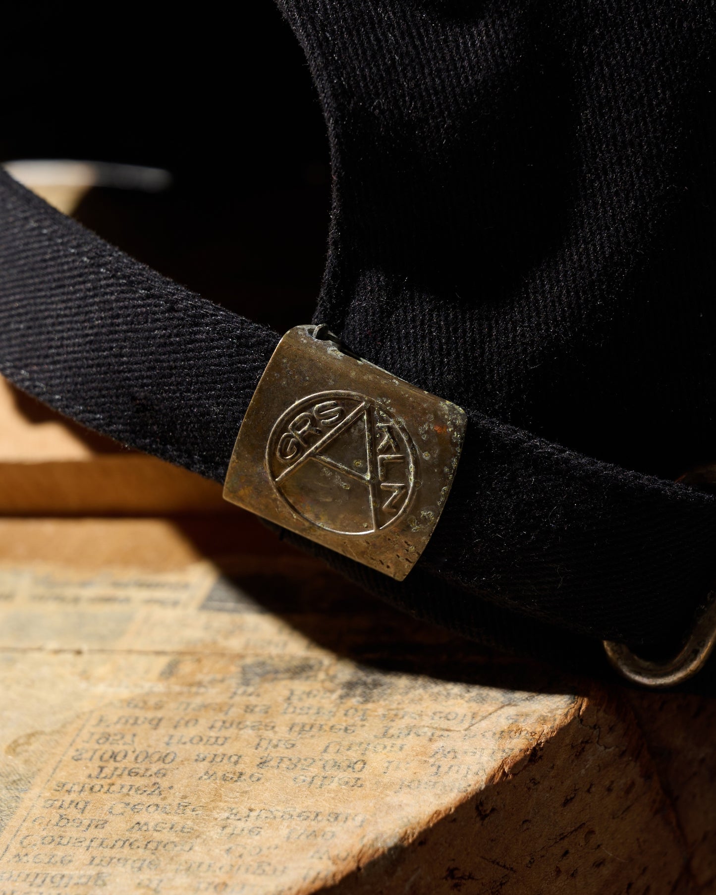 HAND QUILTED "G.N" CAP