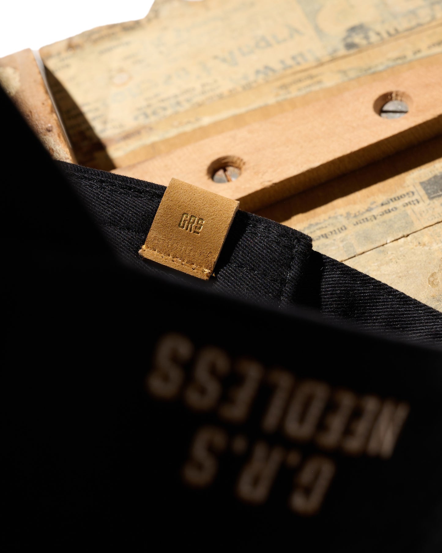 HAND QUILTED "G.N" CAP