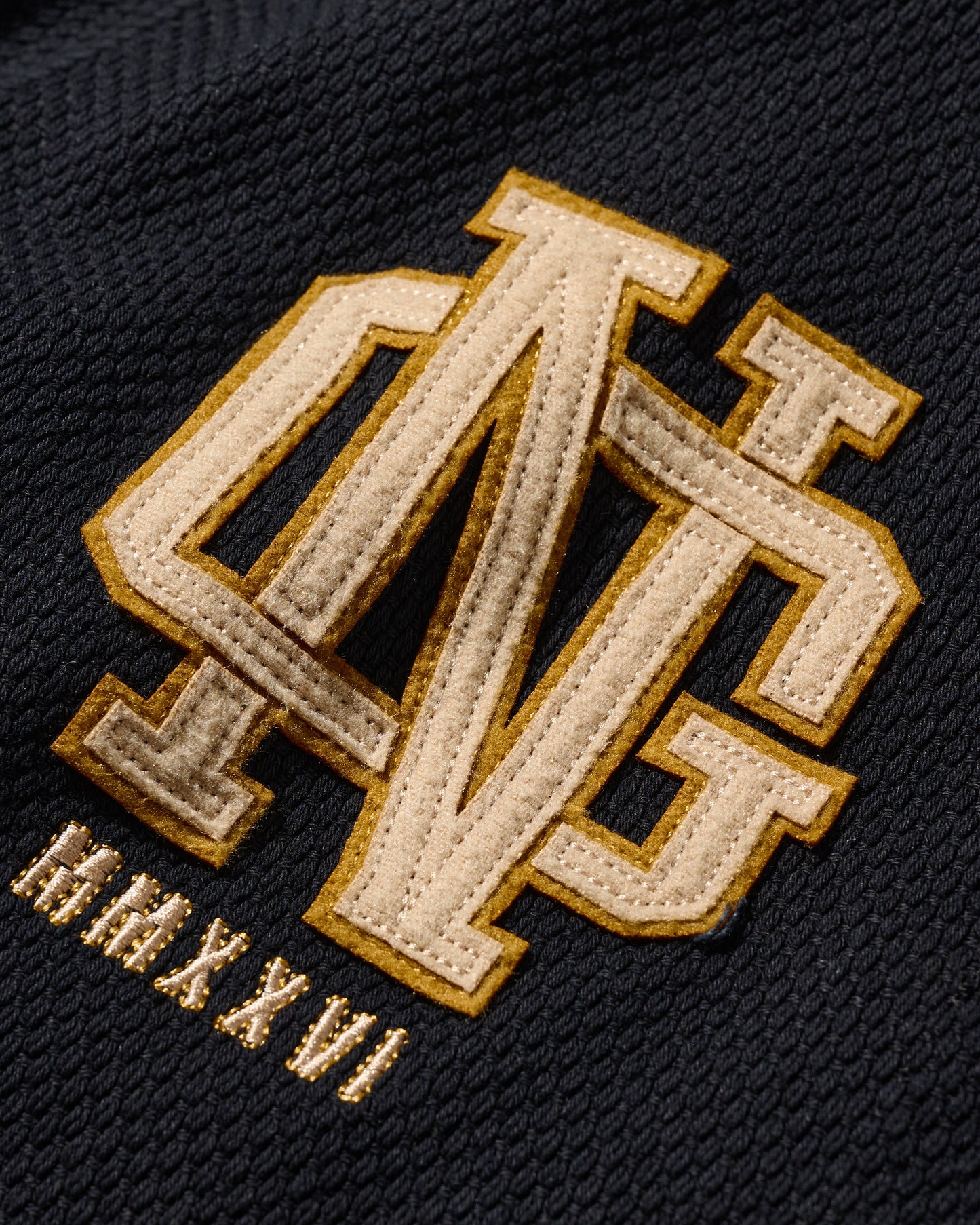 SASHIKO KUNG FU JACKET / KUROZOME