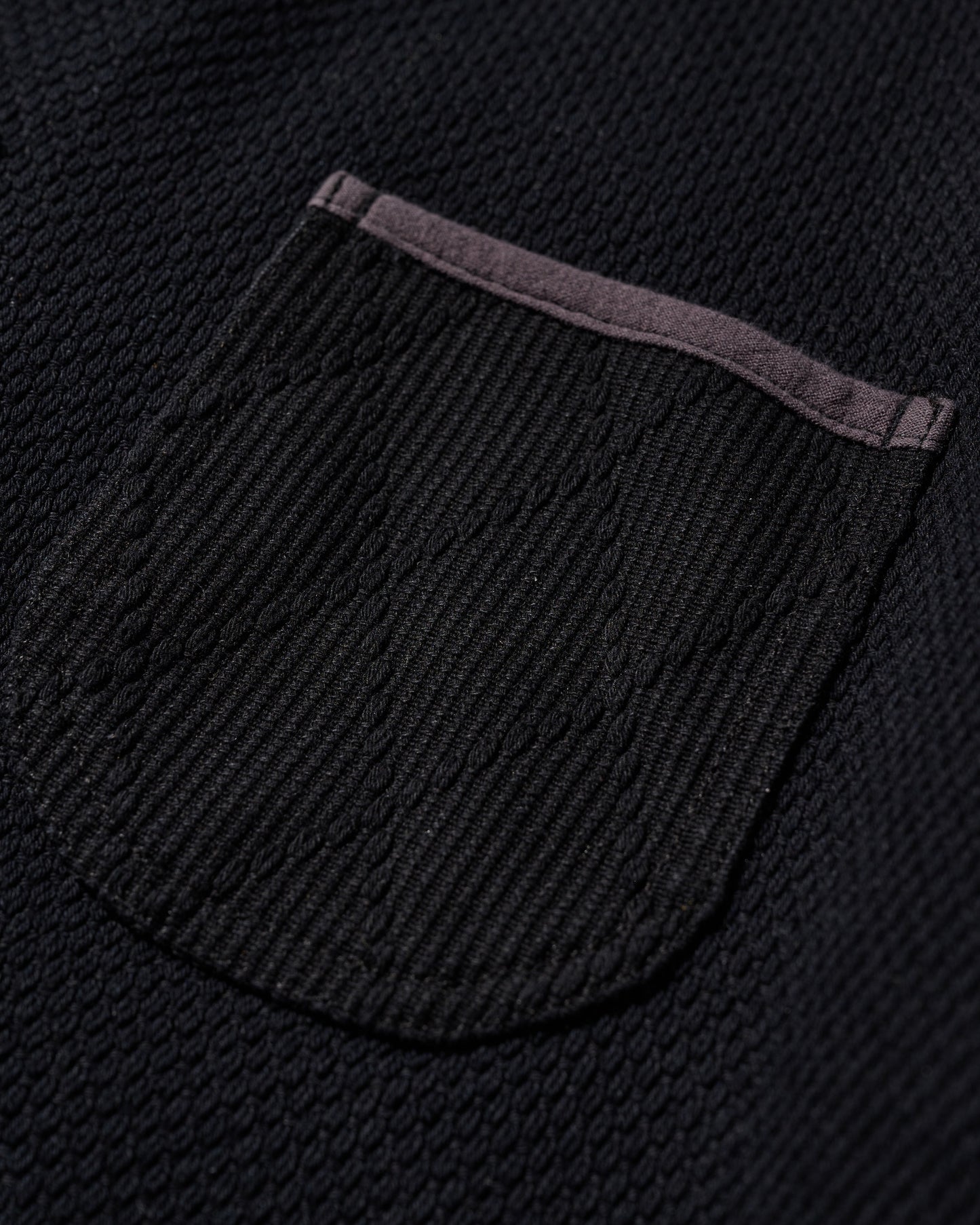 SASHIKO KUNG FU JACKET / KUROZOME