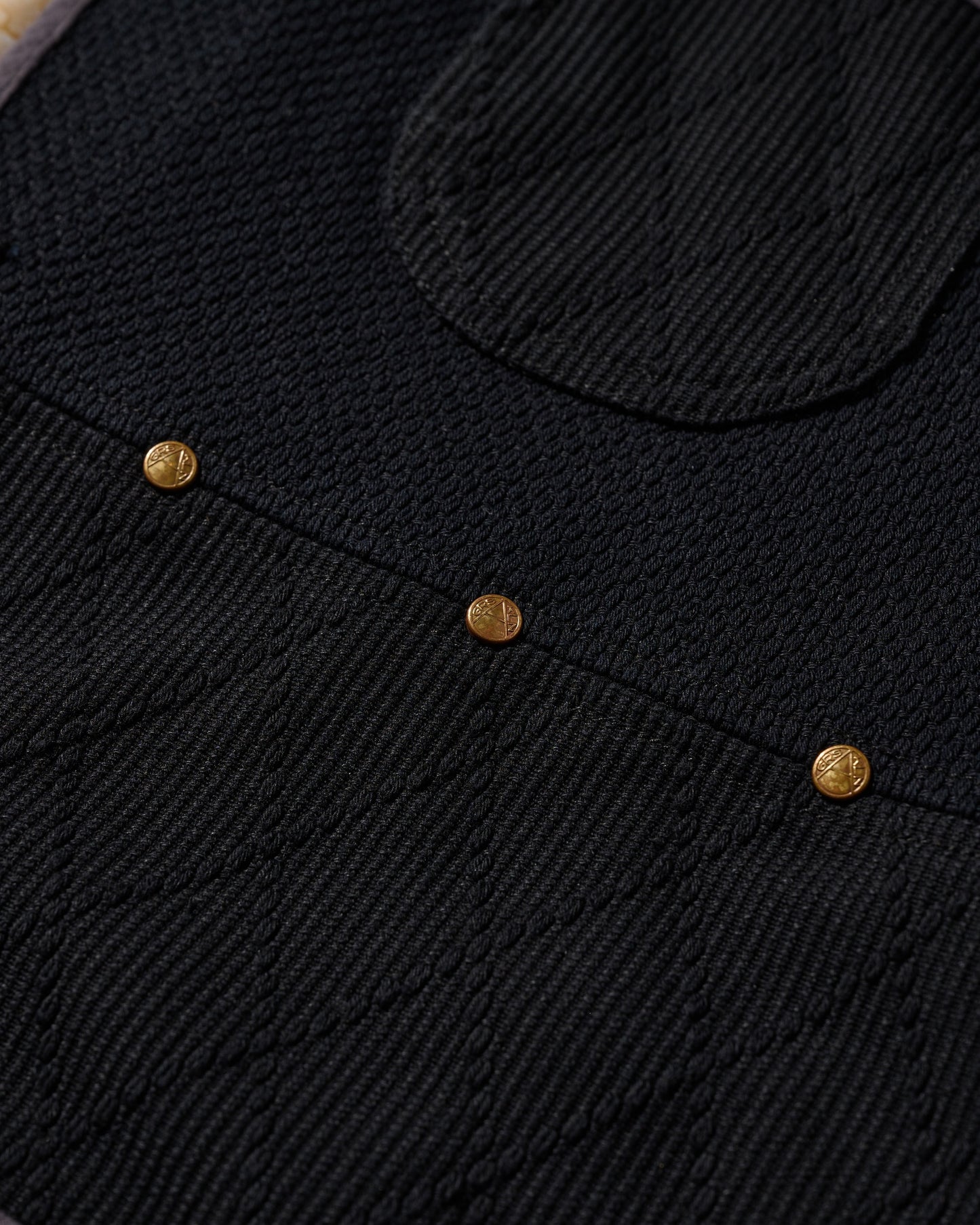 SASHIKO KUNG FU JACKET / KUROZOME