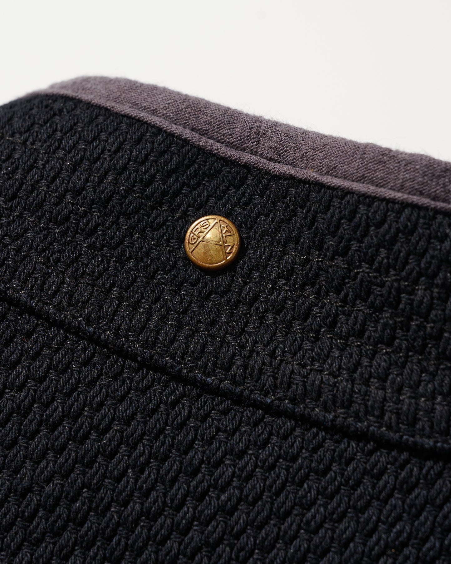 SASHIKO KUNG FU JACKET / KUROZOME