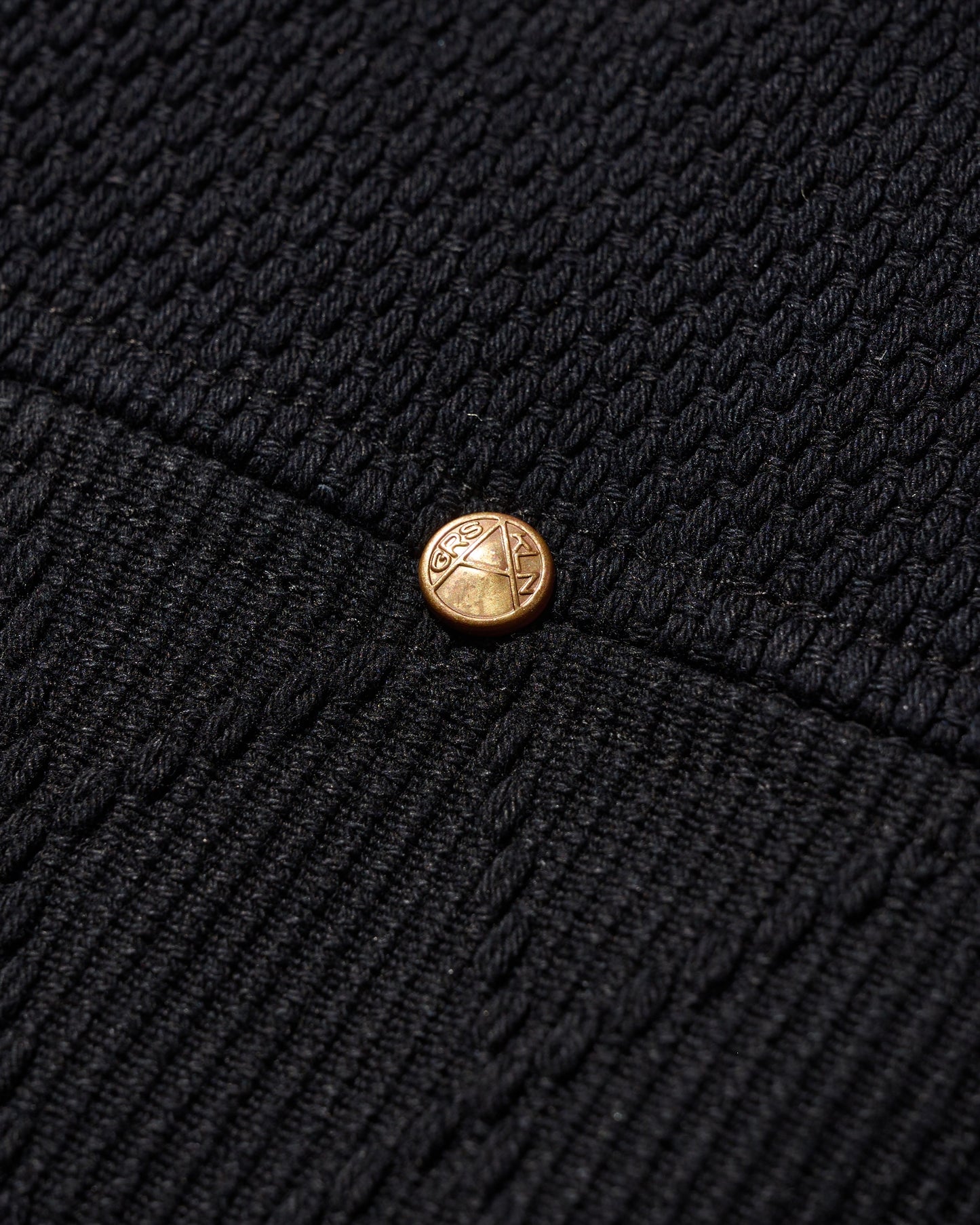 SASHIKO KUNG FU JACKET / KUROZOME