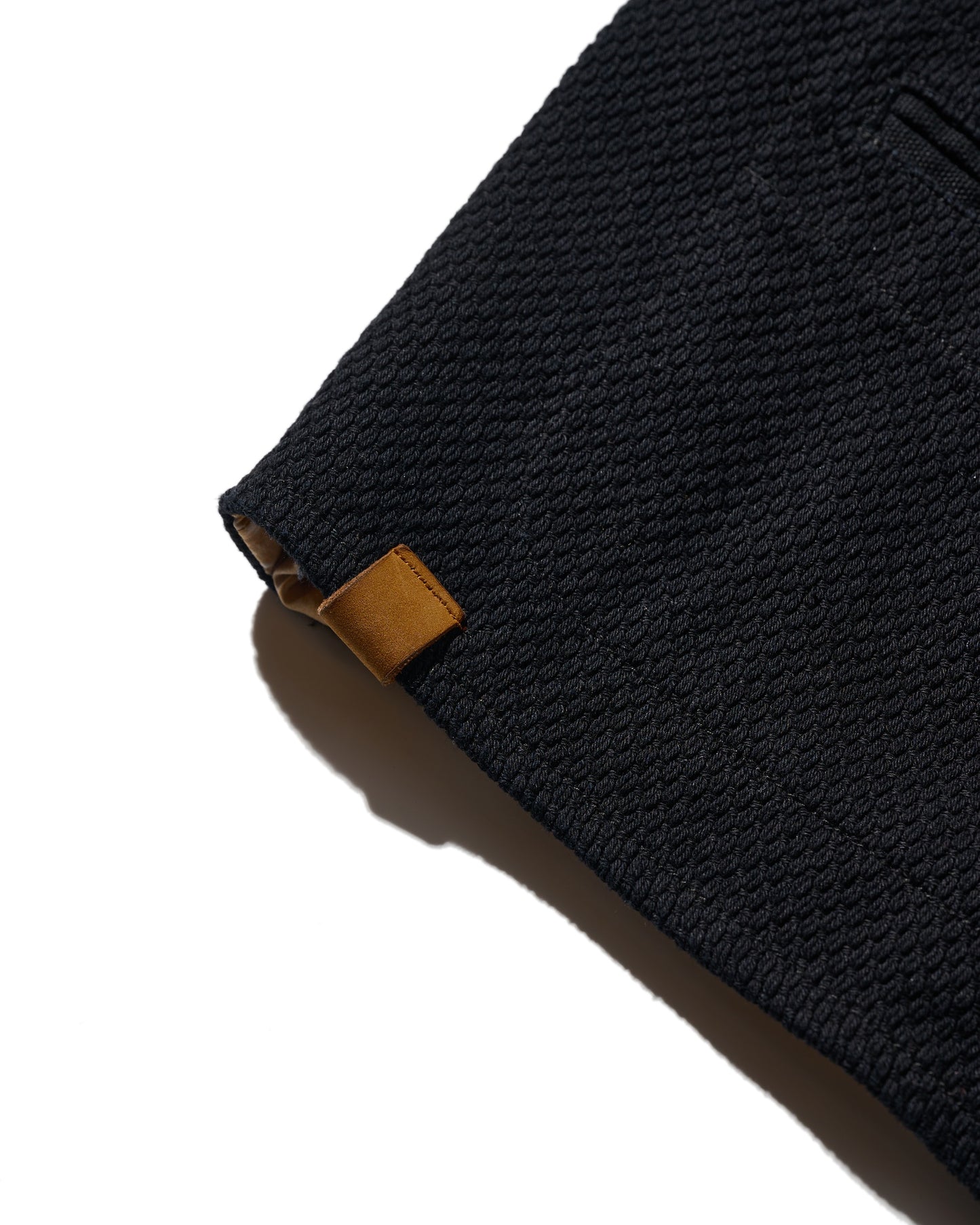 SASHIKO KUNG FU VEST / KUROZOME