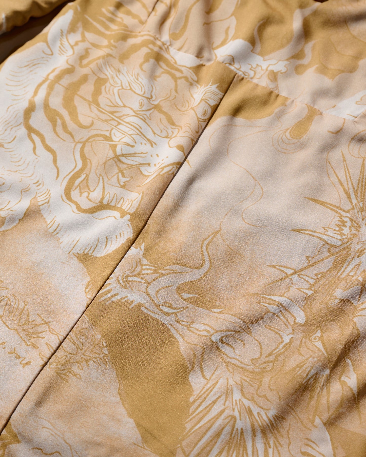 SASHIKO KUNG FU VEST / KUROZOME