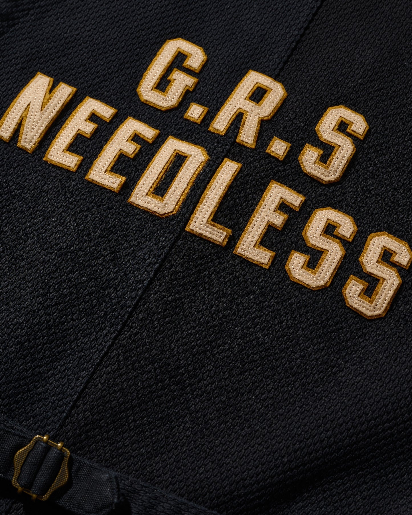 SASHIKO KUNG FU VEST / KUROZOME