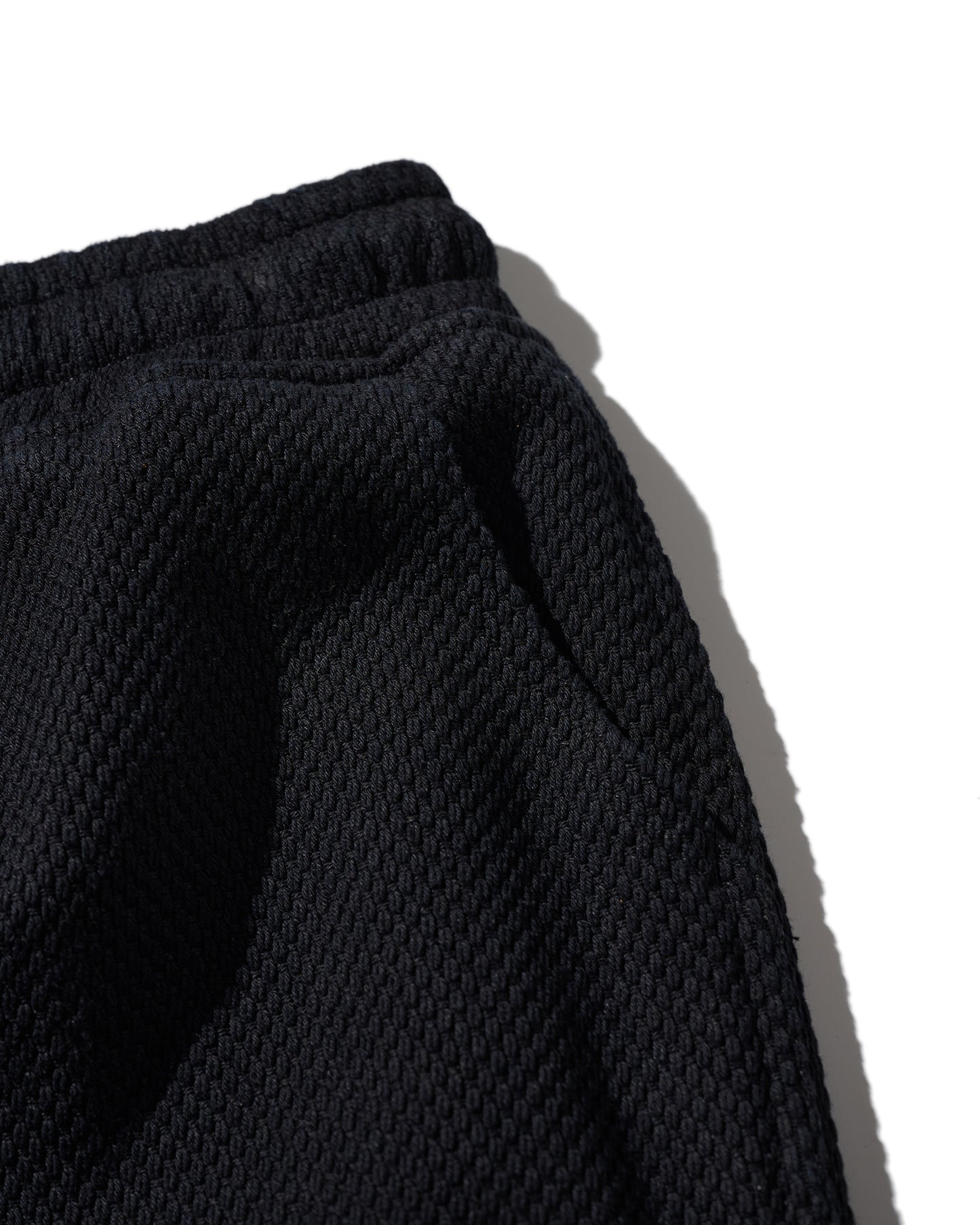 SASHIKO KUNG FU PANTS / KUROZOME