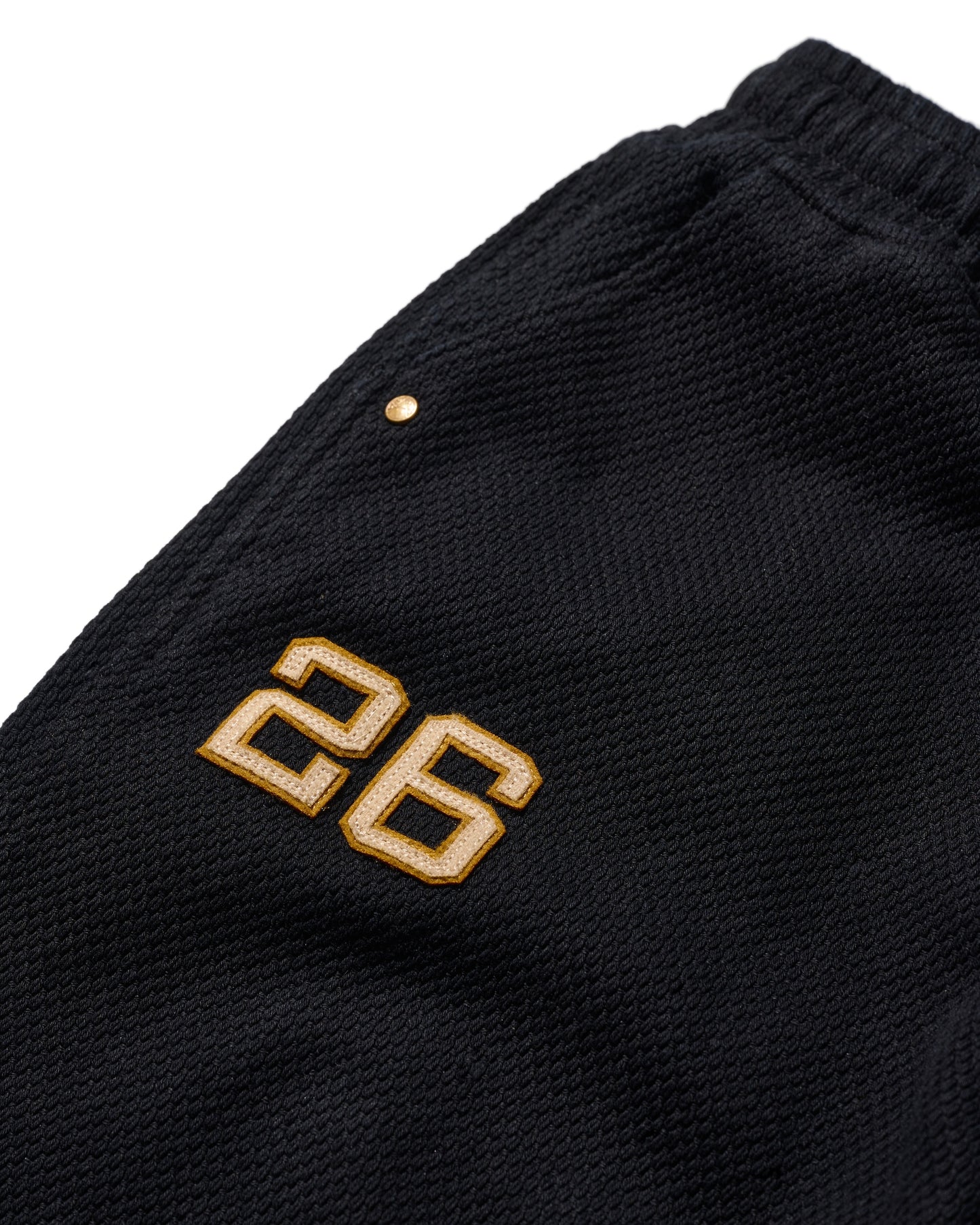 SASHIKO KUNG FU PANTS / KUROZOME