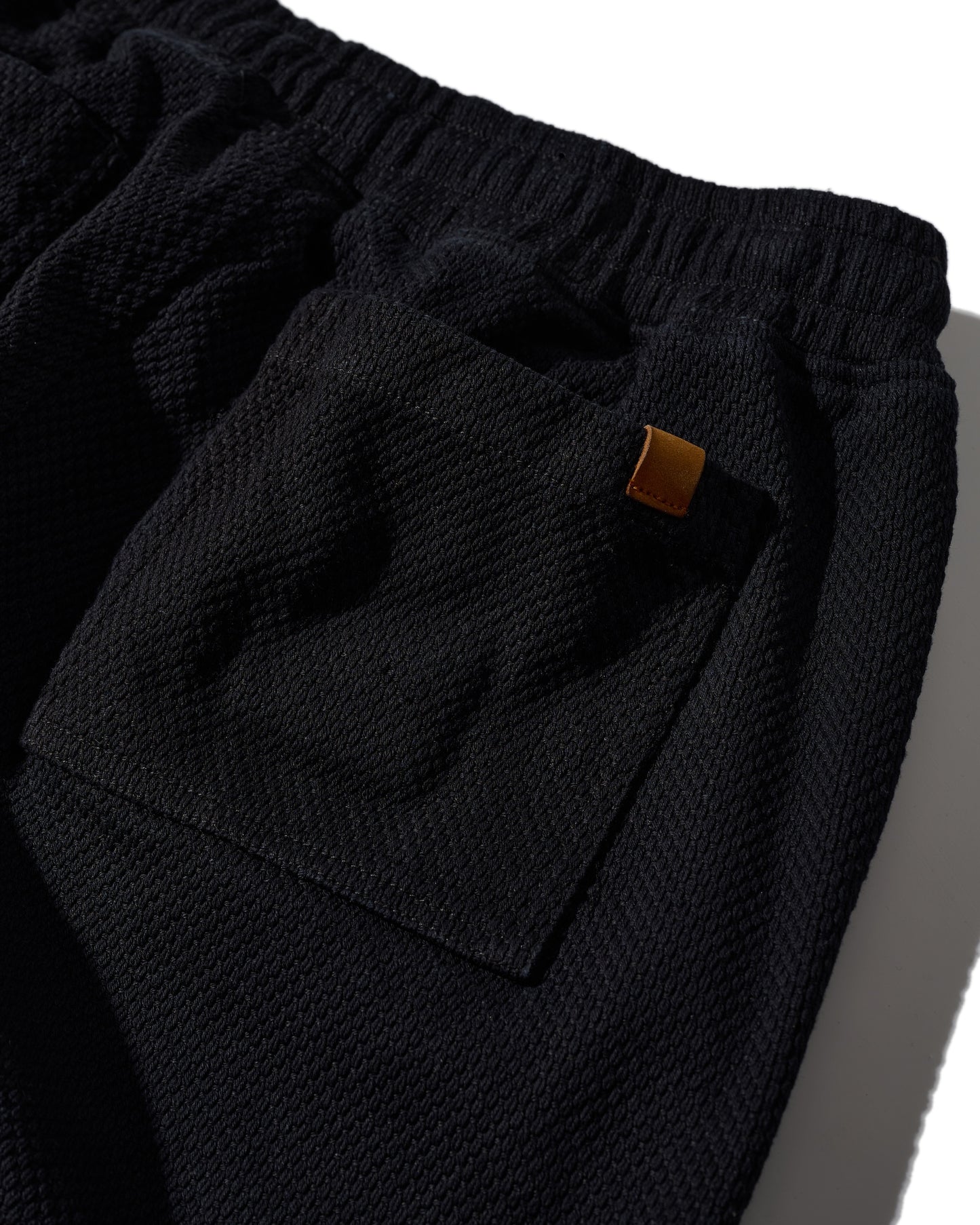 SASHIKO KUNG FU PANTS / KUROZOME