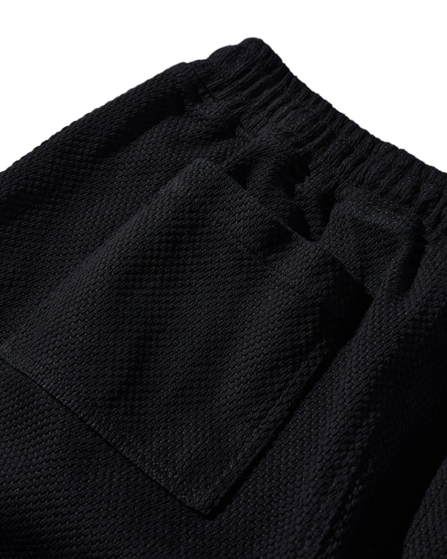 SASHIKO KUNG FU PANTS / KUROZOME
