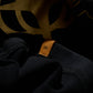 GRS x Triplet M Distressed "Kowloon" SS Sweat Top / Black x Gold