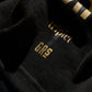 GRS x Triplet W Distressed "Kowloon" SS Sweat Top / Black x Gold