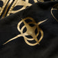 GRS x Triplet M Distressed “Kowloon” Zip-up Hoodie / Black