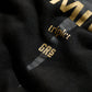 GRS x Triplet M Distressed “Kowloon” Zip-up Hoodie / Black