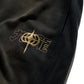 GRS x Triplet W Distressed Baggy Sweatpants / Black x Gold
