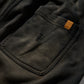 GRS x Triplet W Distressed Baggy Sweatpants / Black x Gold