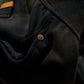 GRS x Triplet W Distressed Baggy Sweatpants / Black x Gold