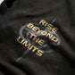 GRS x Triplet M Distressed Flare Sweatpants / Black x Gold