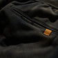 GRS x Triplet M Distressed Flare Sweatpants / Black x Gold