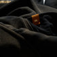 GRS x Triplet M Distressed Flare Sweatpants / Black x Gold