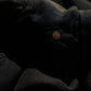 GRS x Triplet M Distressed Flare Sweatpants / Black x Gold