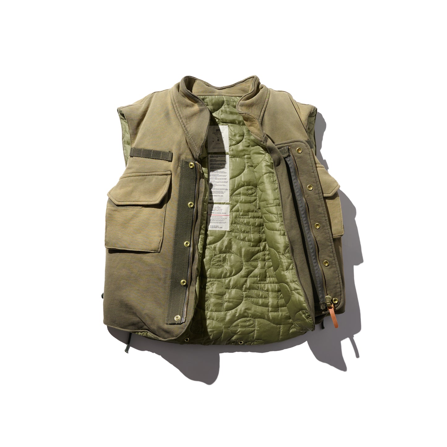 “Freedom & Peace” M69 Sun Faded Sweat Flak Vest