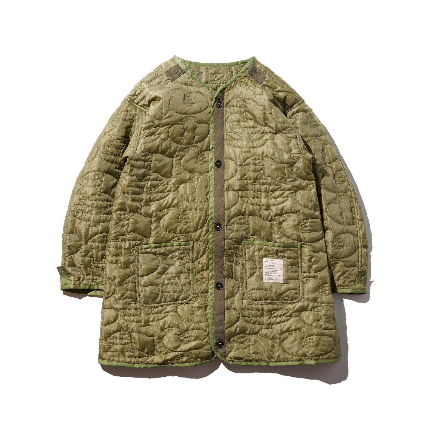 “Freedom & Peace”  M51 Sun Faded Sweat Parka + Quilted Liner