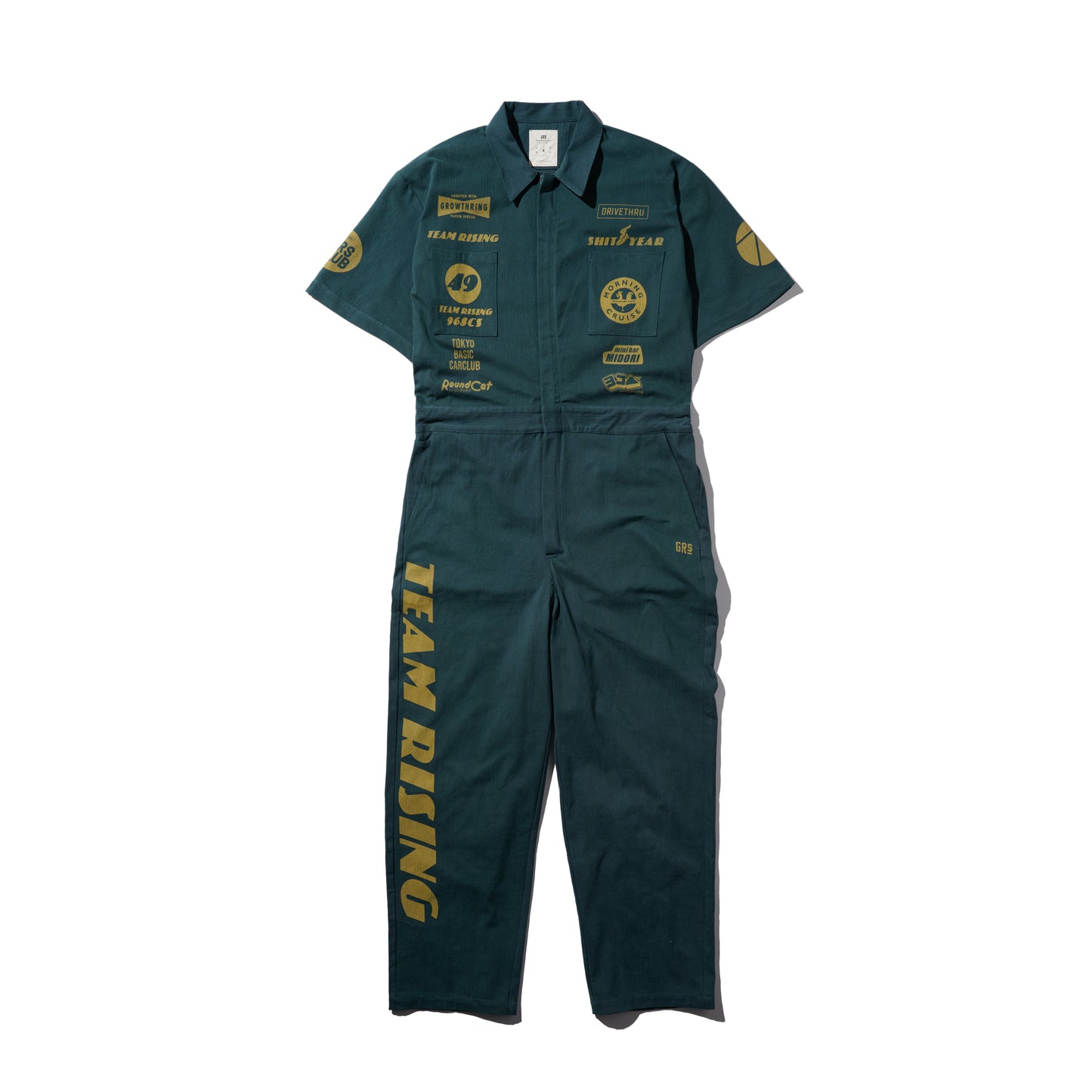 [T-SITE DAIKANYAMA IN-STORE EXCLUSIVE] “Shit Year Good People” Work Coverall / Gotland Green