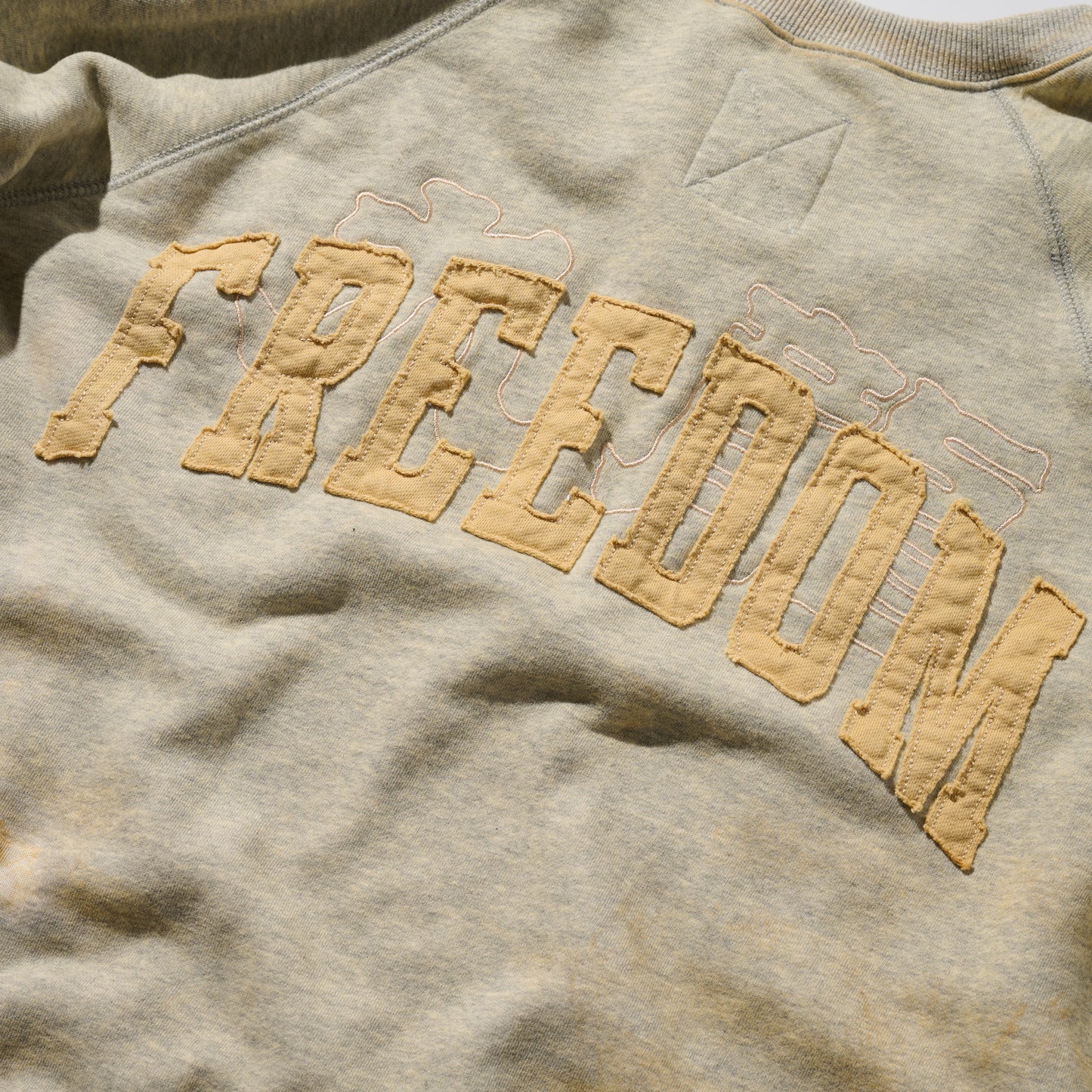 “Freedom & Peace” Sun Faded “PEACE” Sweatshirt