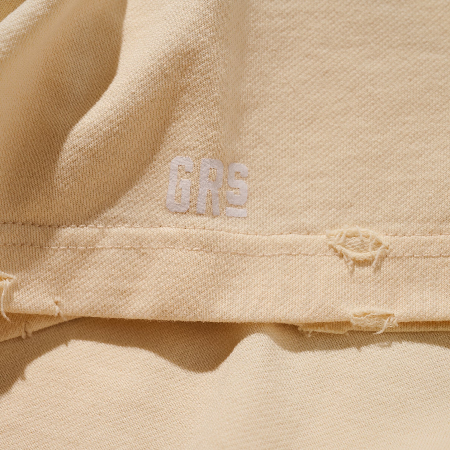 GRS x ChargeSpot Sun Faded  “Kowloon” Tee / Ecru