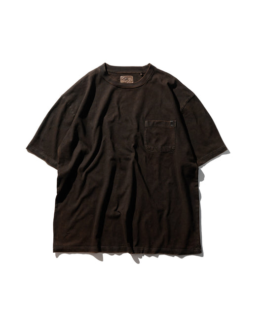 MUD DYEING S/S POCKET BIG TEE