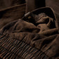 MUD DYEING HERRINGBONE TWILL WORK PANTS
