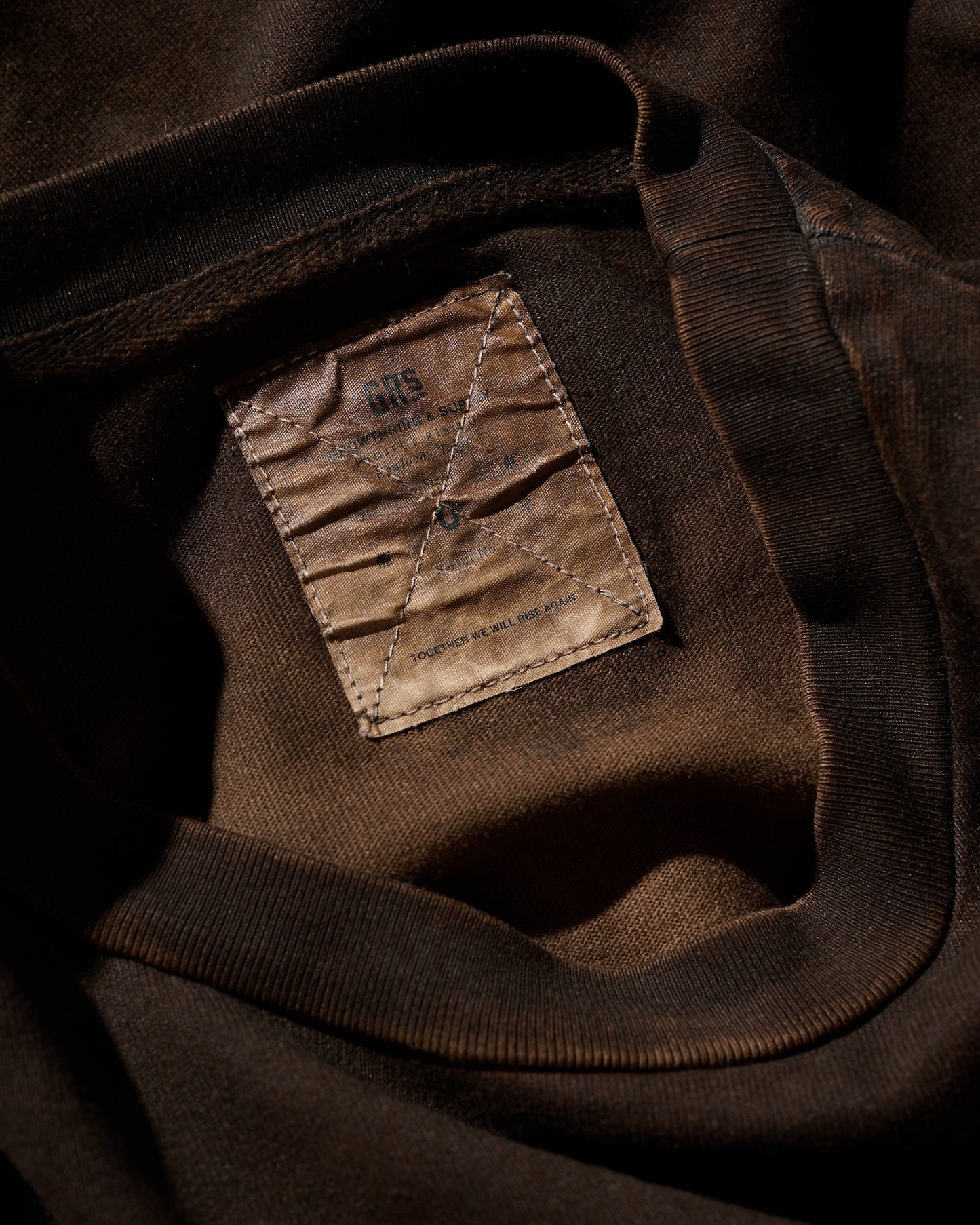MUD DYEING S/S POCKET BIG TEE