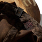 MUD DYEING FADED WASHED HAND QUILTED “KN” CAP