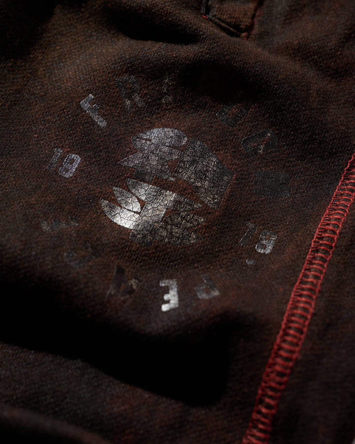MUD DYEING PEACE SWEATPANTS
