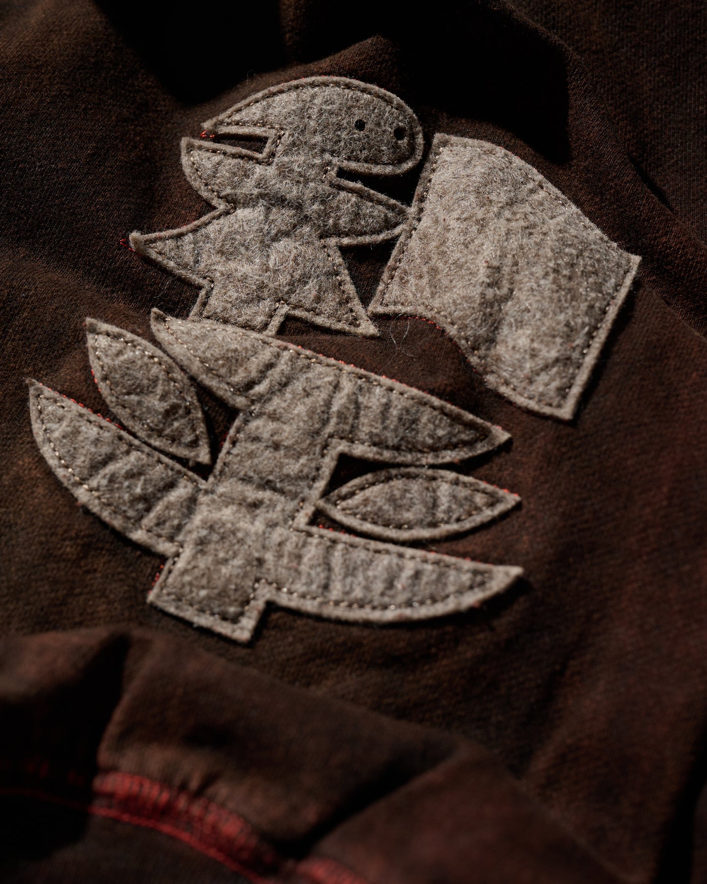 MUD DYEING PEACE SWEATPANTS