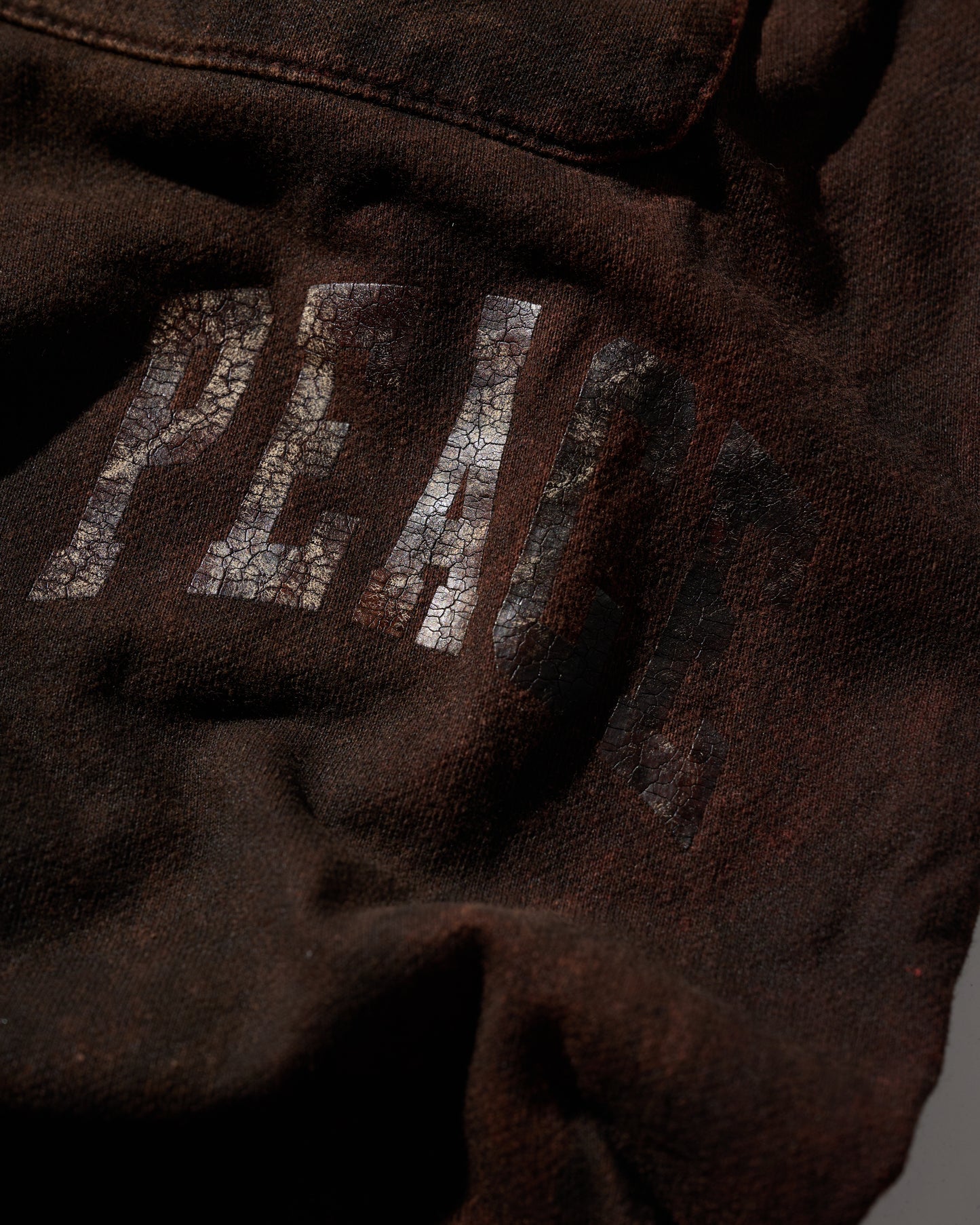 MUD DYEING PEACE SWEATPANTS