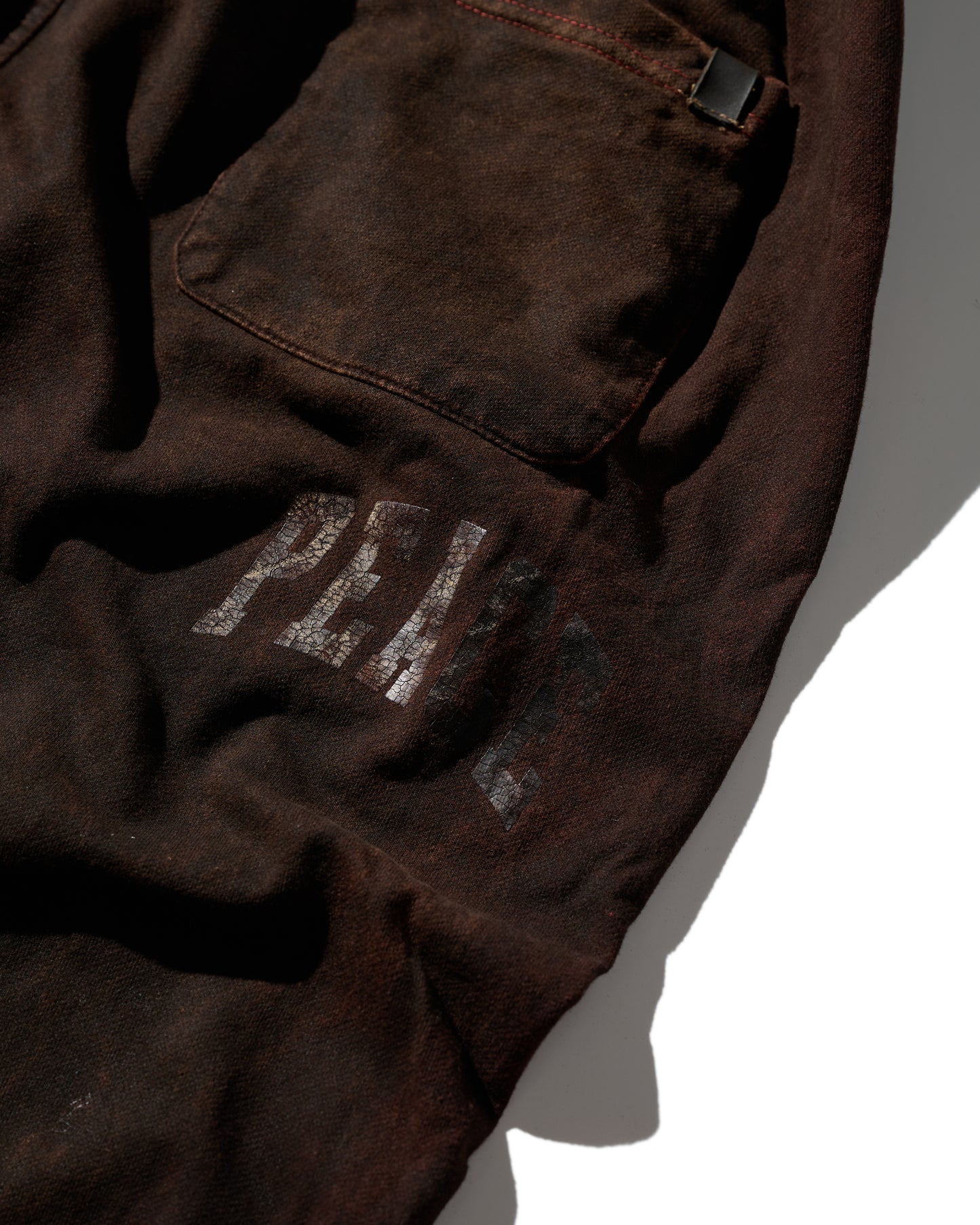 MUD DYEING PEACE SWEATPANTS