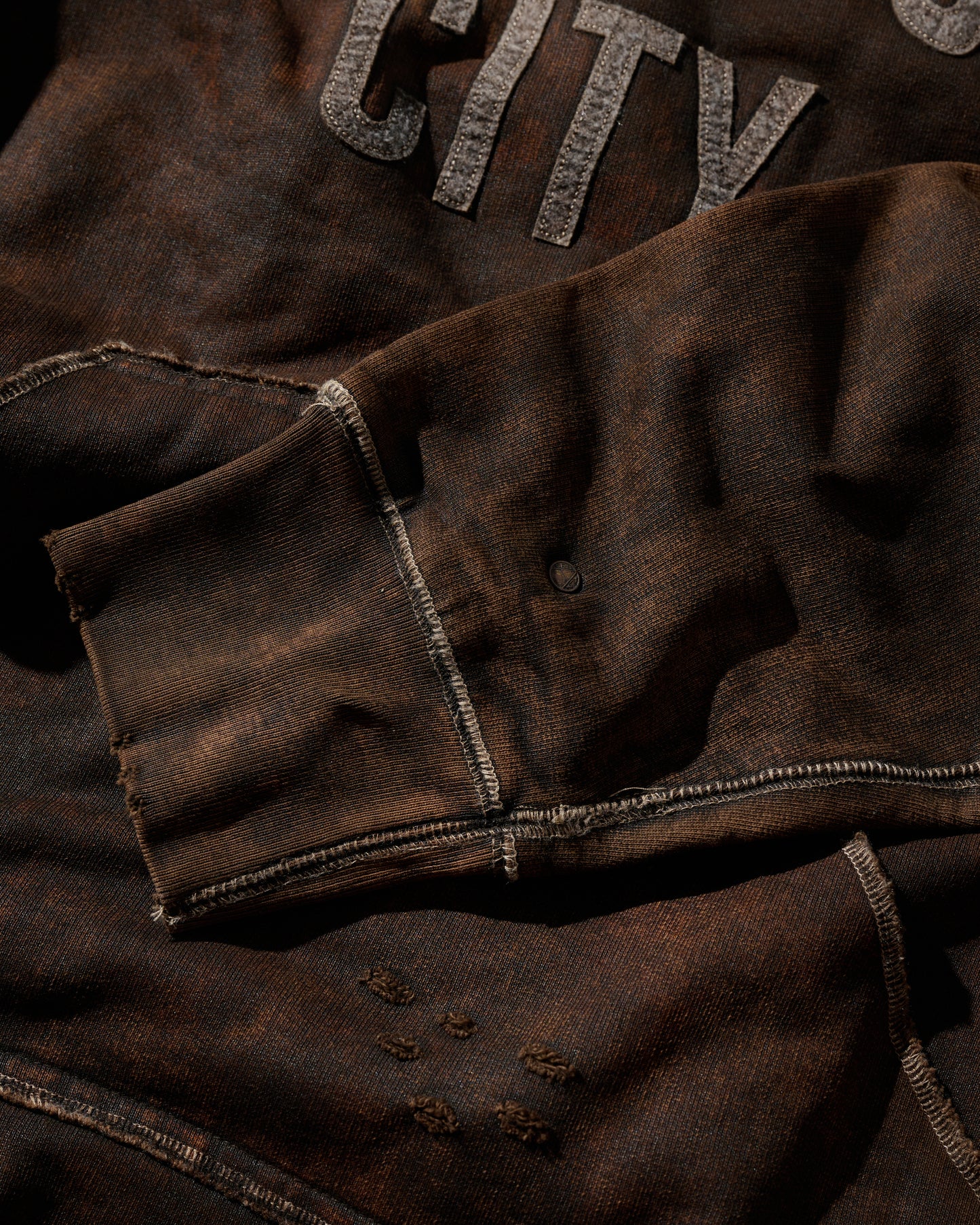 MUD DYEING KOWLOON CITY HEAVY WEIGHT HOODIE