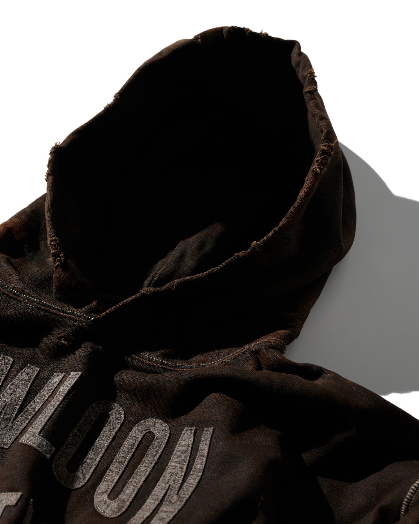 MUD DYEING KOWLOON CITY HEAVY WEIGHT HOODIE