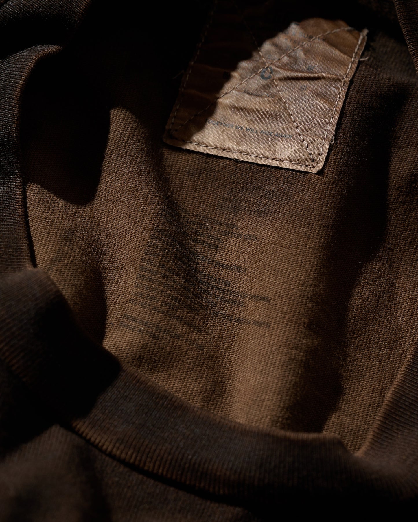 MUD DYEING S/S POCKET BIG TEE