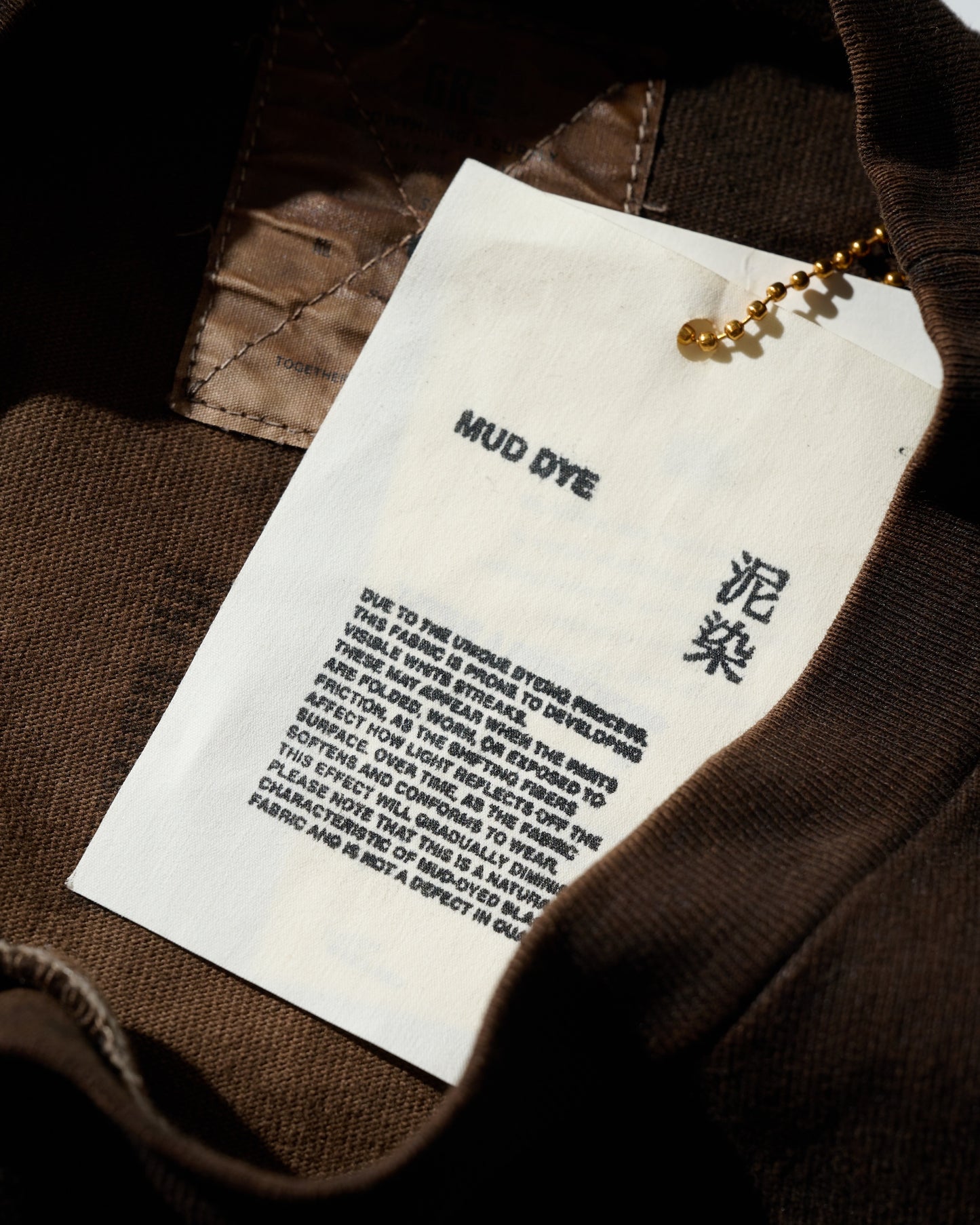 MUD DYEING S/S POCKET BIG TEE