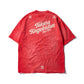 Slub Cotton Heavy Washed Tee / Kowloon Red