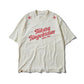 Slub Cotton Heavy Washed Tee / Oendan White