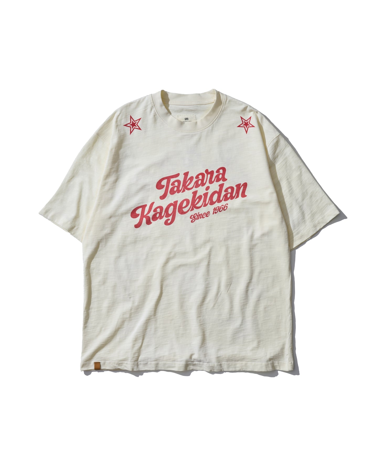 Slub Cotton Heavy Washed Tee / Oendan White
