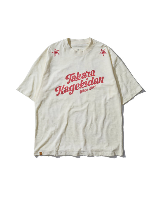 Slub Cotton Heavy Washed Tee / Oendan White