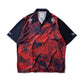 Tiger & Dragon Overprint Bowling Shirt