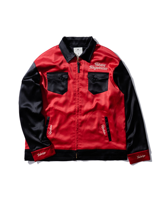 Embroidery Bowling Jacket