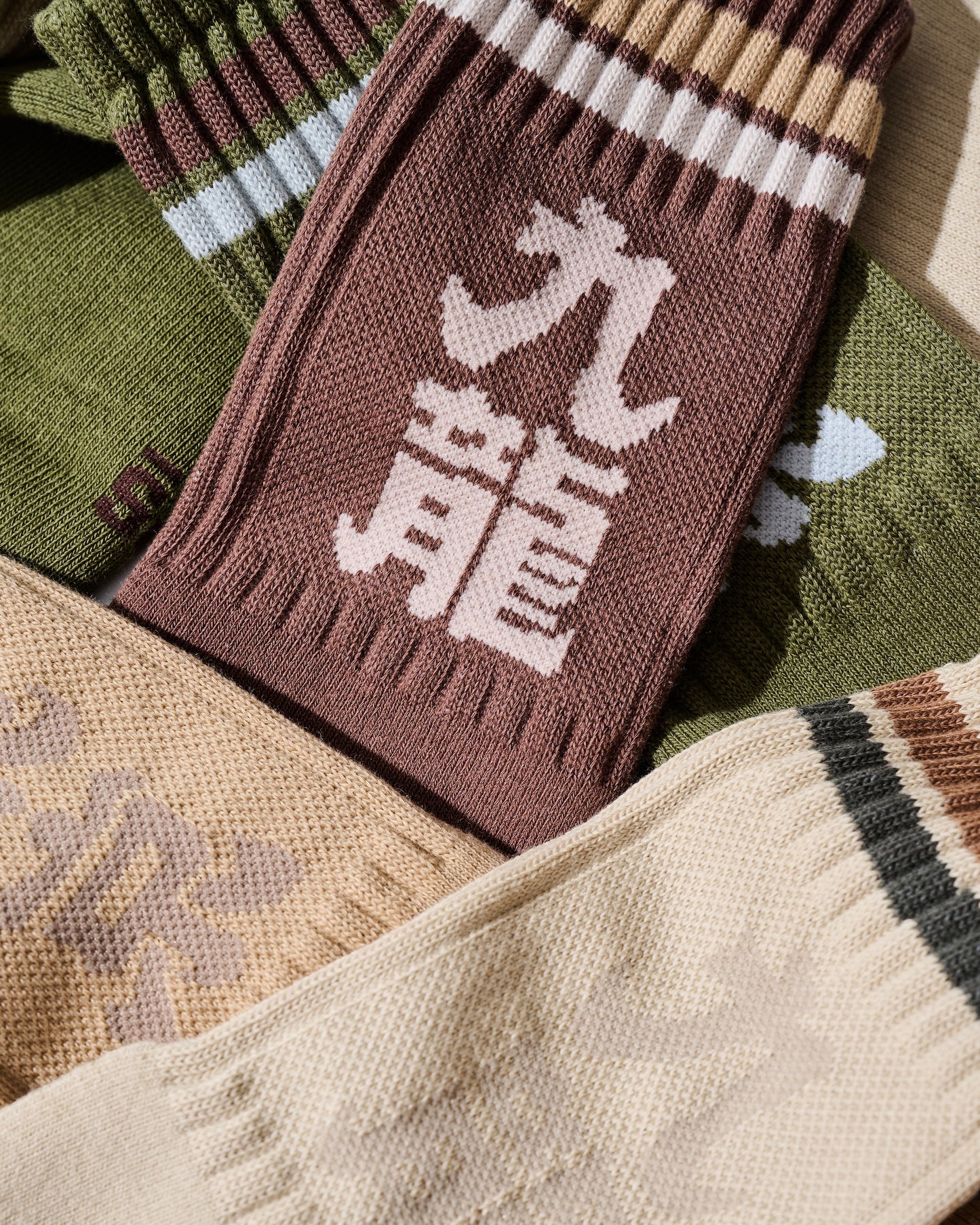 "KOWLOON TOKYO" CLASSIC TUBE SOCKS 4 PAIRS SET