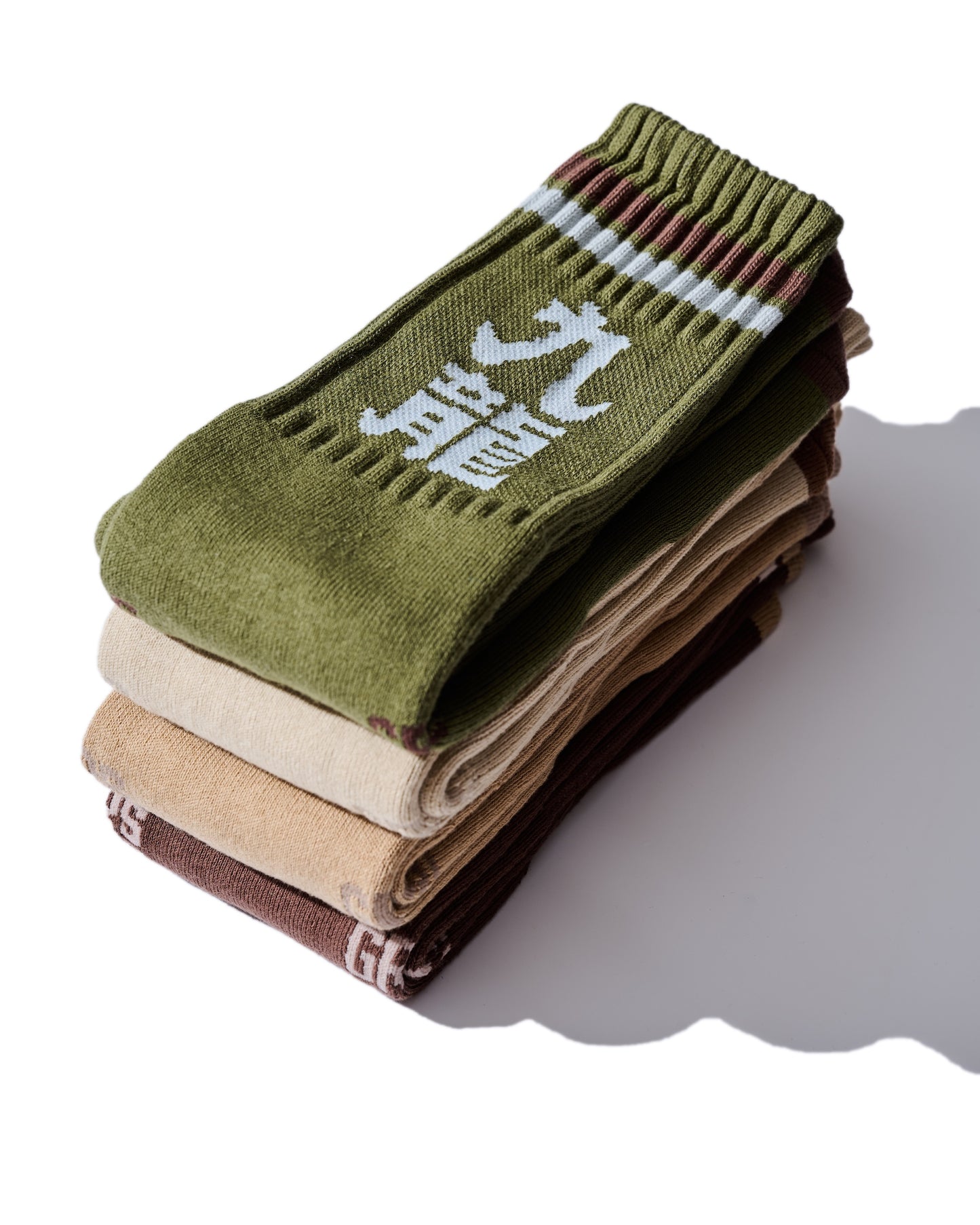 "KOWLOON TOKYO" CLASSIC TUBE SOCKS 4 PAIRS SET